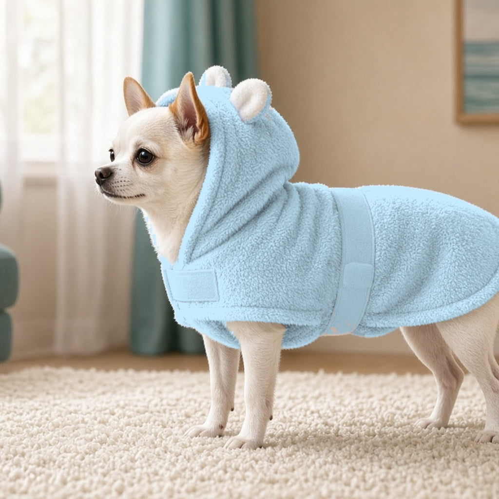 Hooded Bunny Ear Drying Robe