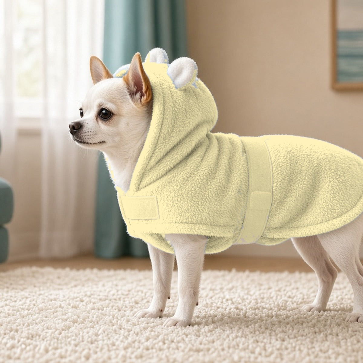 Hooded Bunny Ear Drying Robe