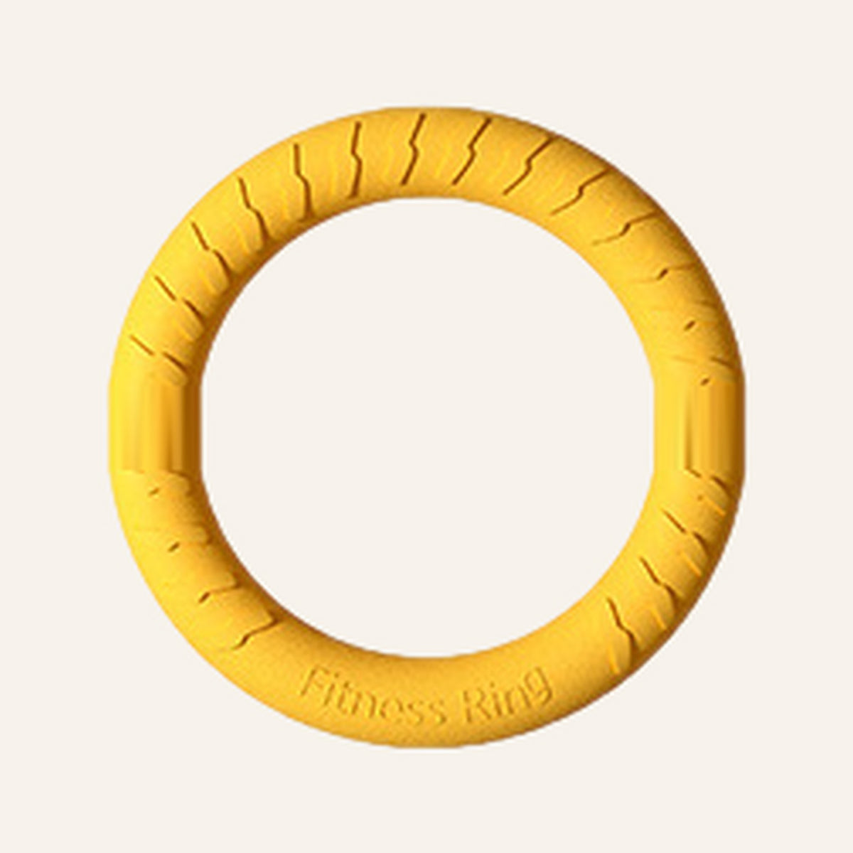 Yellow EVA foam tug ring, L size (about 18 cm)