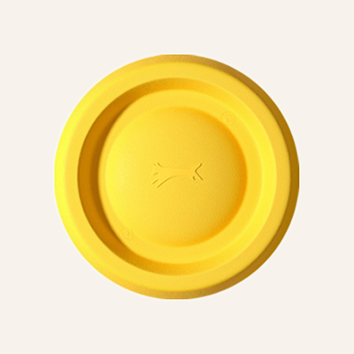 Yellow EVA foam flying disc