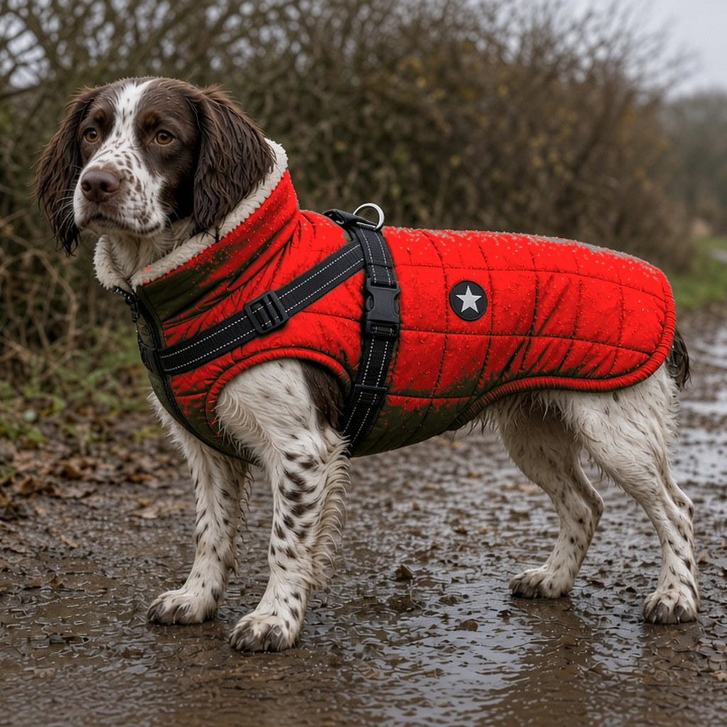 All-Weather Coat with Built-In Harness