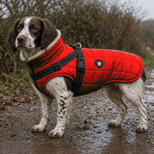 All-Weather Coat with Built-In Harness