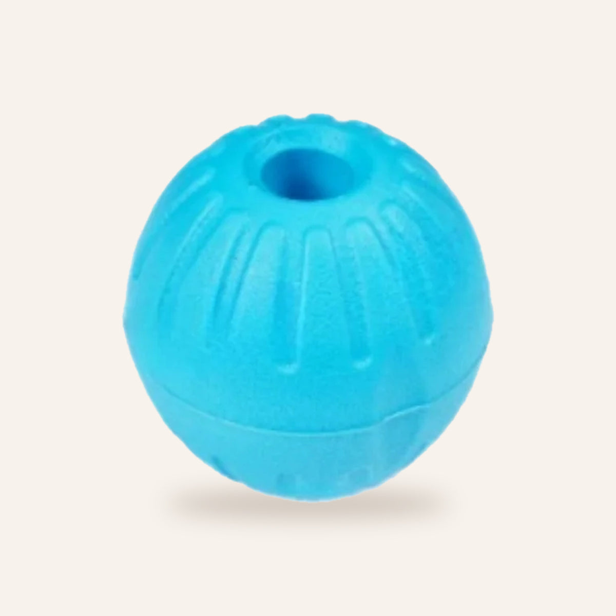 Floating Rubber Fetch Ball: light blue