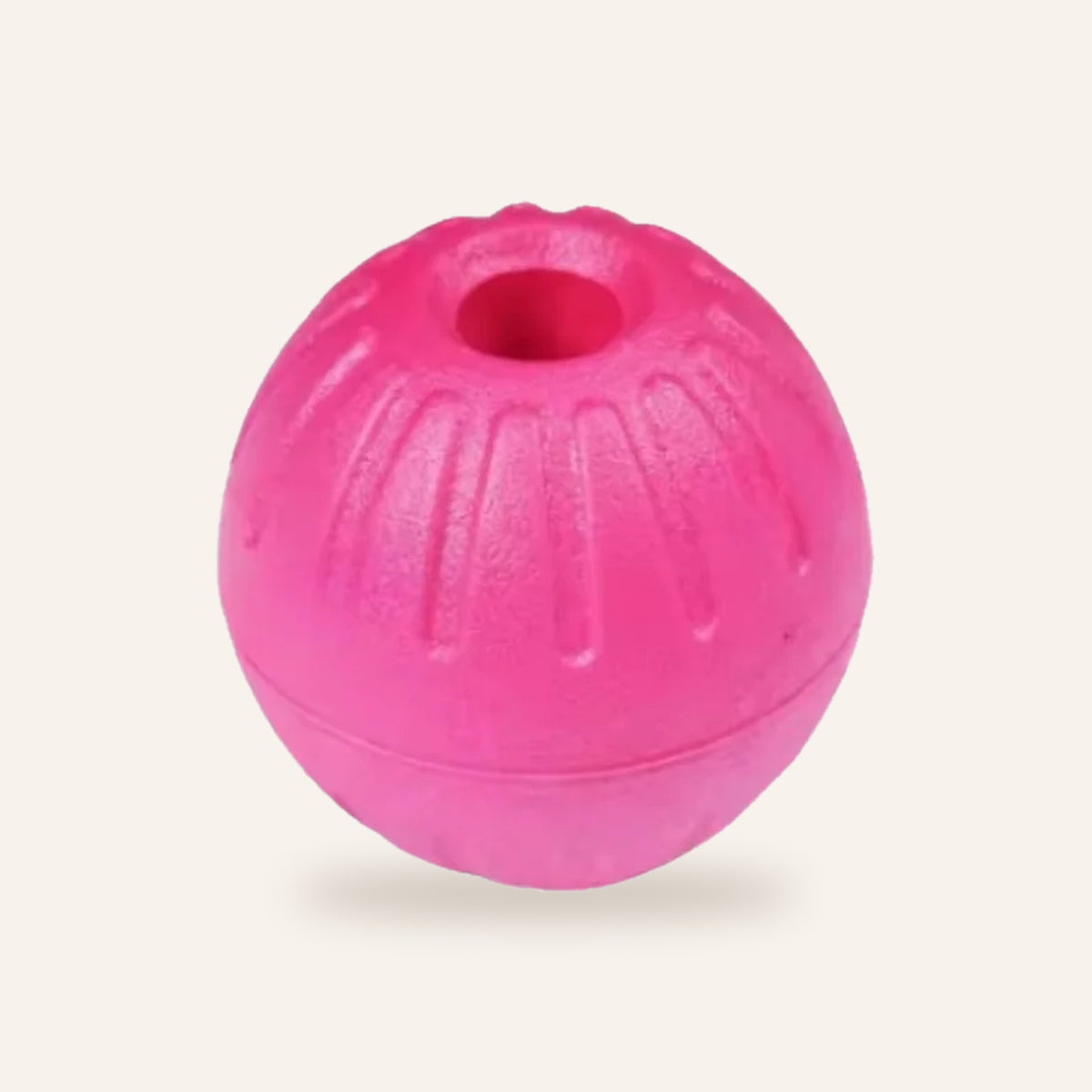 Floating Rubber Fetch Ball: pink