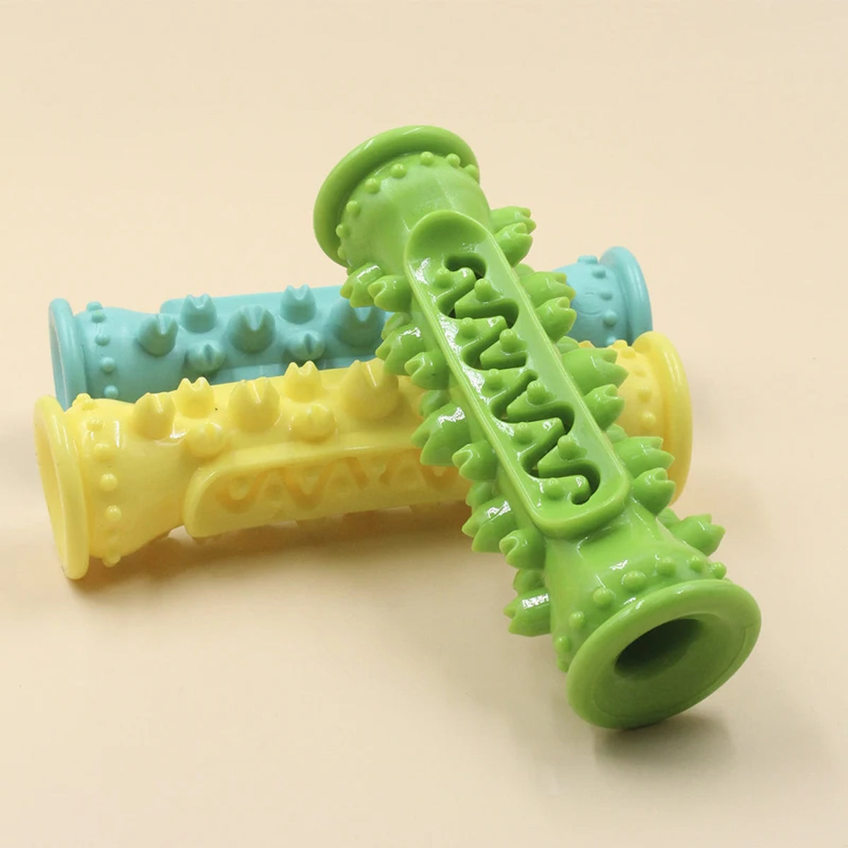 Toothbrush Dental Chew Stick: three colours
