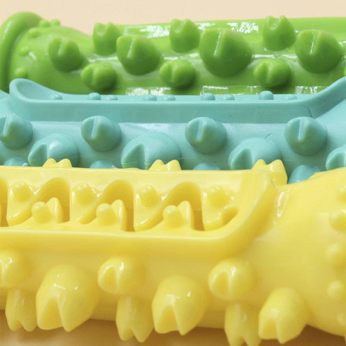 Toothbrush Dental Chew Stick: detail nubs