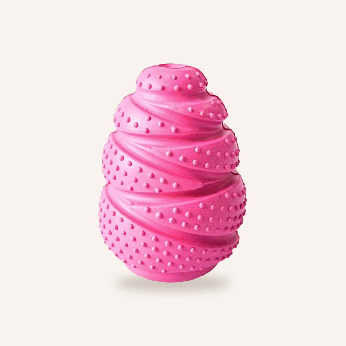 Treat-Dispensing Grenade Chew Toy: pink