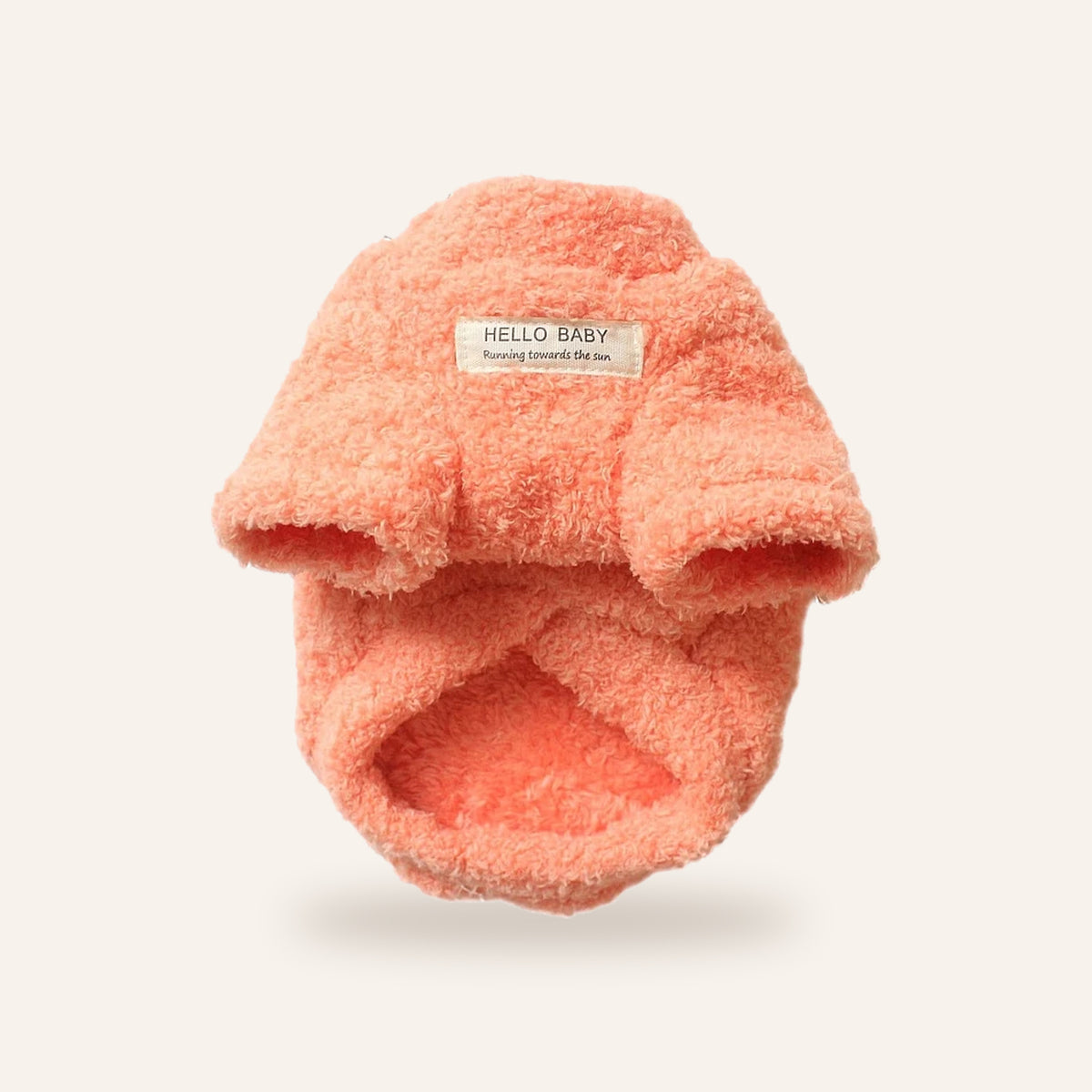 Warm Plush Winter Dog Jumper: orange
