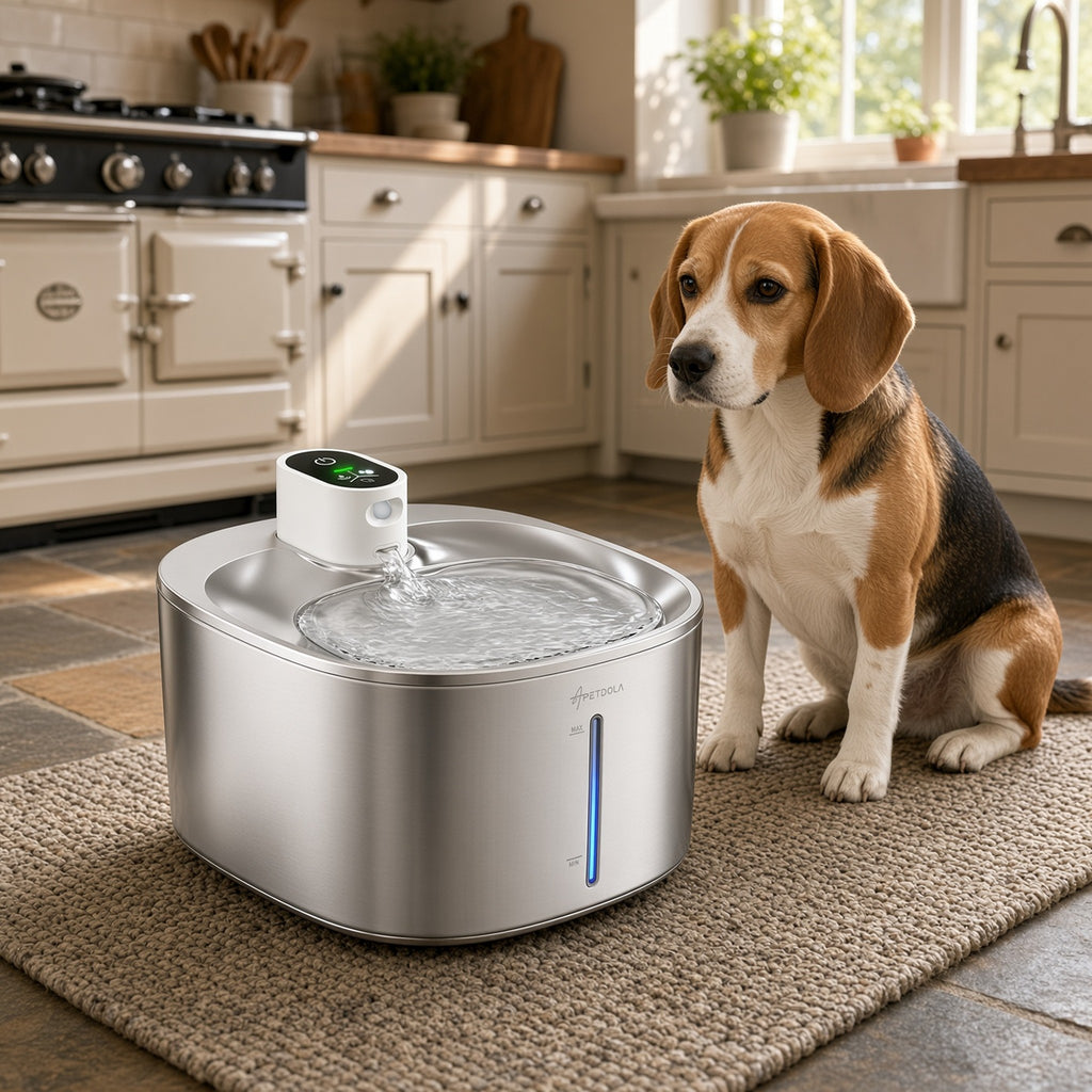 Cordless Sensor Water Fountain (4L): kitchen