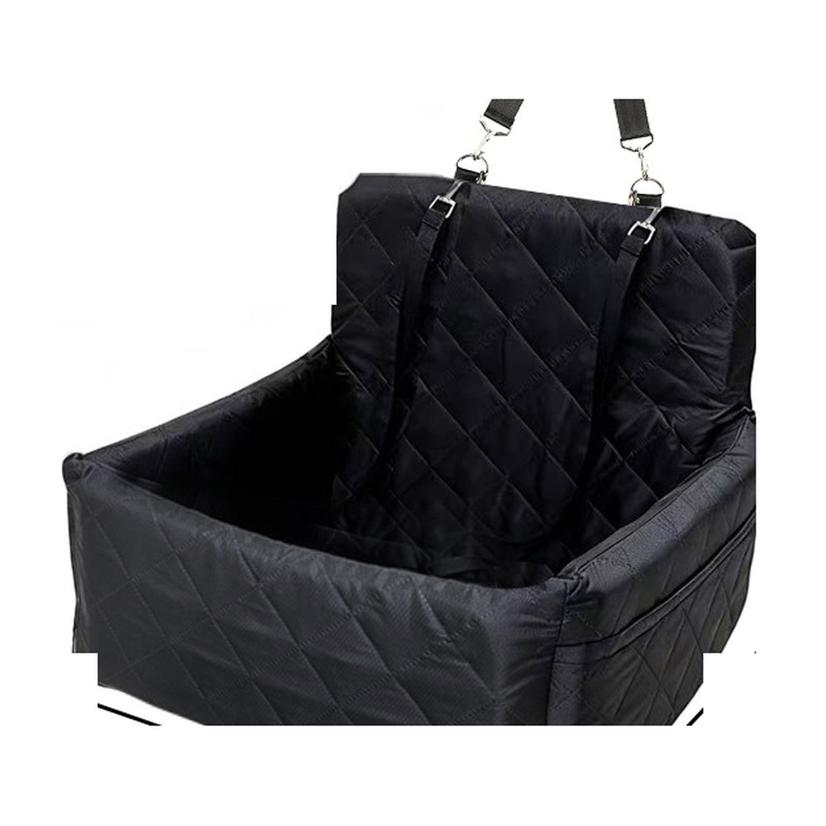 Dog Car Seat with Safety Belt: black product